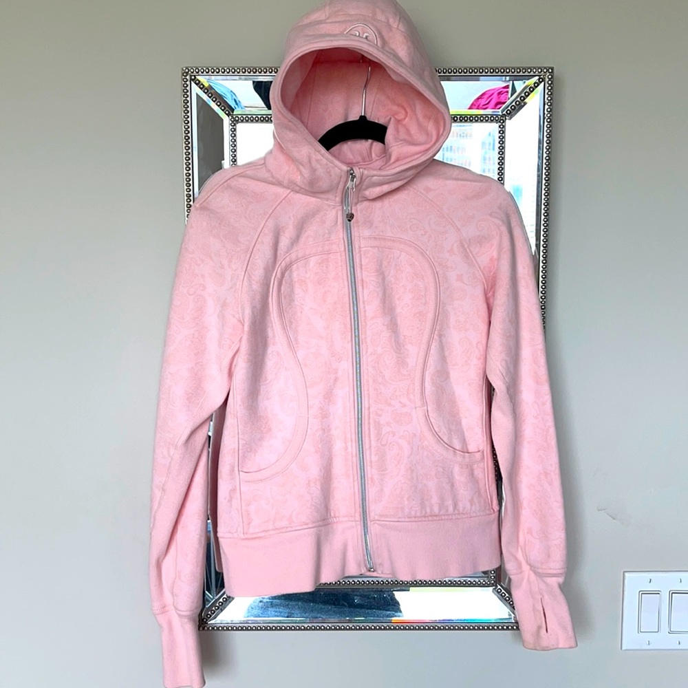 Lululemon Pink Zip Jacket Size 10
